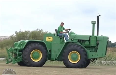 John Deeres First Four Wheel Drive Tractor Classic Tractor Fever Tv