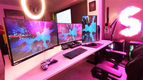 My New Gaming Setup Room Tour Ultimate 2021 Home Office Youtube