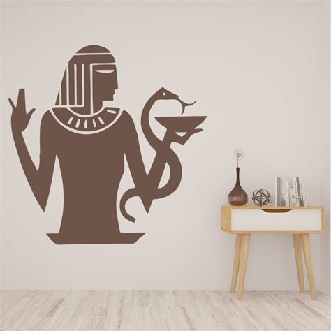 Egyptian Anubis Wall Sticker Ancient Egypt Wall Decal Bedroom Living Home Decor