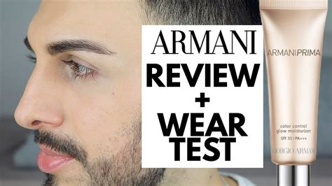 Armani Prima Cc Cream Review All Day Wear Test Youtube