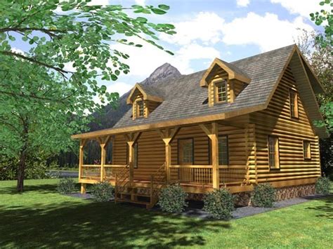 Frontier D Floor Plan Honest Abe Log Homes And Cabins