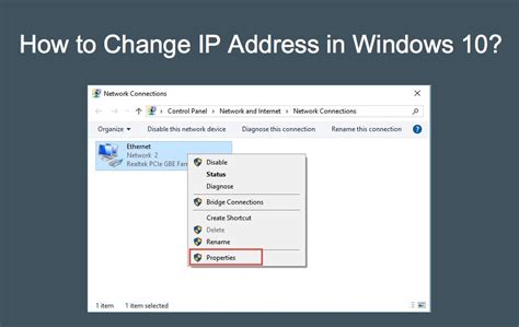 How To Assign Static Ip Address In Windows 10 Webnots