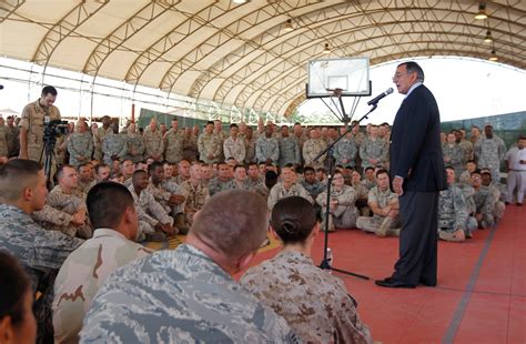 Defense Secretary Panetta Visits U S Base In Djibouti Then Travels To Afghanistan The