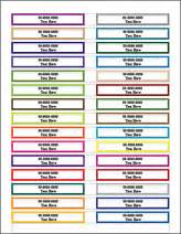 Aiex hanging file tabs and inserts clear file folder labels filing tabs for file identification, easy to read(2 inch, 50 white inserts+50 plastic tabs). Label Printable Images Gallery Category Page 3 ...