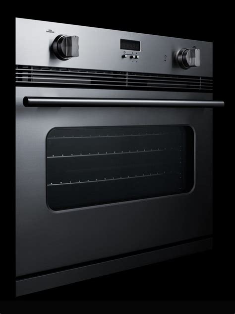 Summit Sgwo30ss 30 Inch Single Gas Wall Oven With Convection 12000