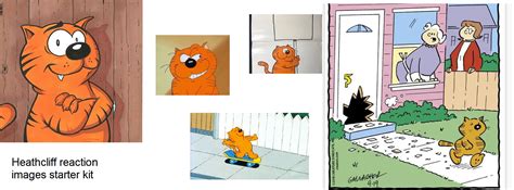 Invest In A Diversified Portfolio Of Heathcliff Reaction Images Includes Smugincredulous