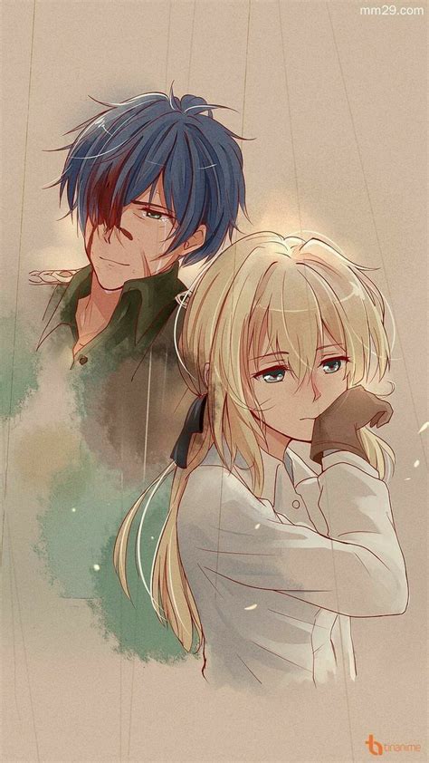 Gilbert Bougainvillea And Violet Evergarden《violet Evergarden》 By Mm29