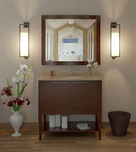 We also sell faucets, sinks, tubs and whirlpools. #36_Inch_Vanity | 36 inch vanity, Framed bathroom mirror ...
