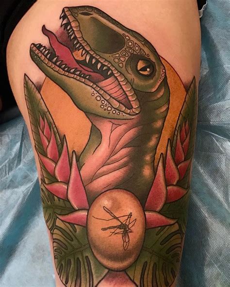 Discover More Than Traditional Dinosaur Tattoo In Cdgdbentre