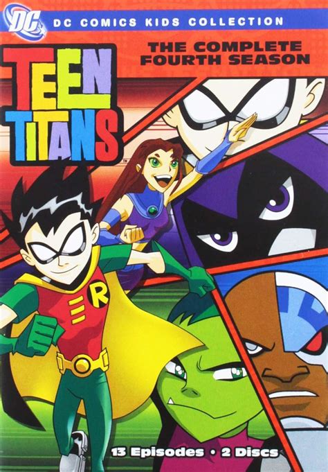 Teen Titans The Complete Fourth Season Amazon Com Br Dvd E Blu Ray