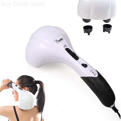 Handheld Head Shoulder Back Massager Machine Electric Full Body Muscle