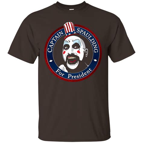 Captain Spaulding For President T Shirt Shirt Design Online