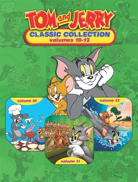 Tom And Jerry Classic Collection Vol 10 To 12 Joseph Barbera William Hanna