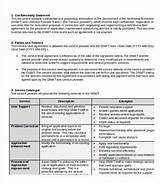 Pictures of Accounting Service Level Agreement Template