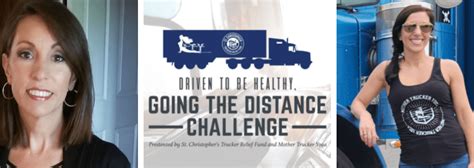 Going The Distance Trucker Health Challenge Mother Trucker Yoga