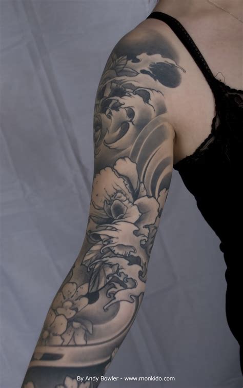 Monki Do Tattoo Studio Custom Japanese Sleeve By Andy Bowler Monki Do