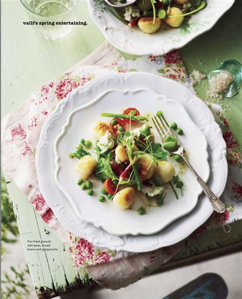 Delicious September 2012 Pan Fried Gnocchi Food Magazines Spring