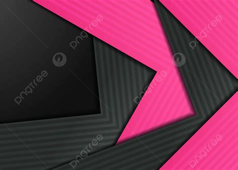 Pink Black Stripes Gradient Geometry Background Wallpaper Pink Black