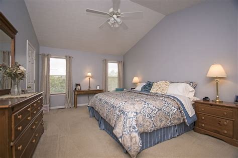 Beautiful Master Bedroom With Cathedral Ceilings Lots Of Natural Light