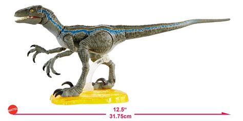 Jurassic World Velociraptor Blue 6 Inches Collectible Action Figure With Movie Authentic Detail
