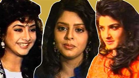 Beauties Of 90s Divya Bharti Raveena Tandon Nagma Ayesha Julka Flashback Video