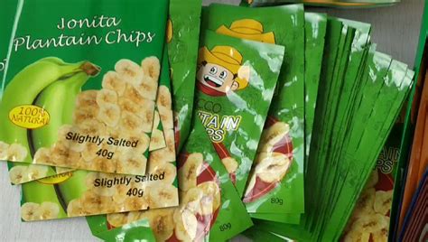 Potato Custom Printing Food Banana Plantain Chip Packaging Bag Buy