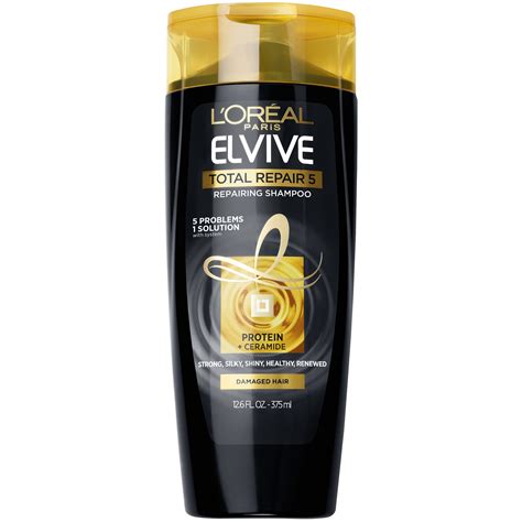 The best l'oréal professionnel shampoo for thick hair: L'Oreal Paris Elvive Total Repair 5 Repairing Shampoo for ...