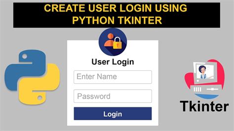 How To Create Gui Login Form Using Python Python Tkinter YouTube