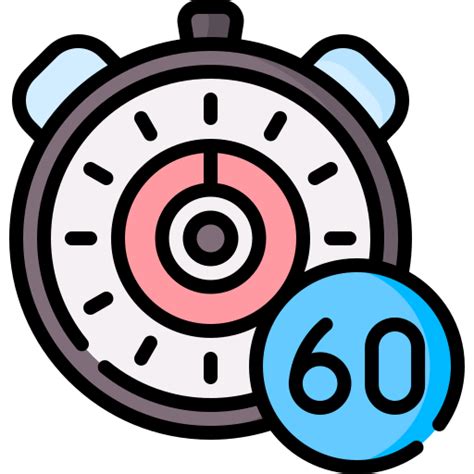 60 Minutes Special Lineal Color Icon