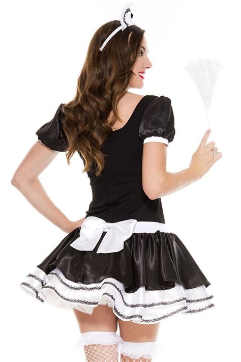 Music Legs Classy But Sassy French Maid Costume New Series On Sale Free Shipping 3wishes