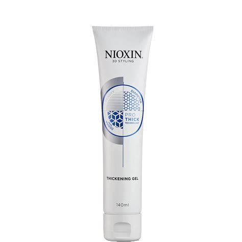 Nioxin 3d Styling Thickening Gel 140ml Oz Hair And Beauty