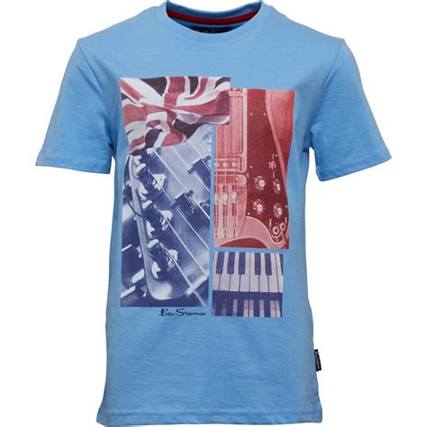 Free shipping on orders $89+. Buy Ben Sherman Junior Boys Guitar And Flag T-Shirt Little ...