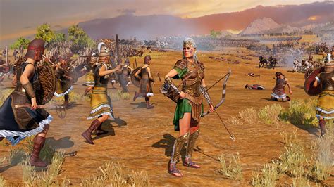 Total War Saga Troys Amazons Dlc Arrives Today Rock Paper Shotgun