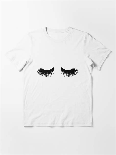Eyelash Print T Shirt For Sale By Sparksgraphics Redbubble