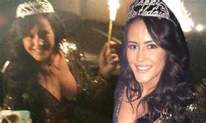 Teen Mom S Jenelle Evans Celebrates Th Birthday With Bang In Nyc