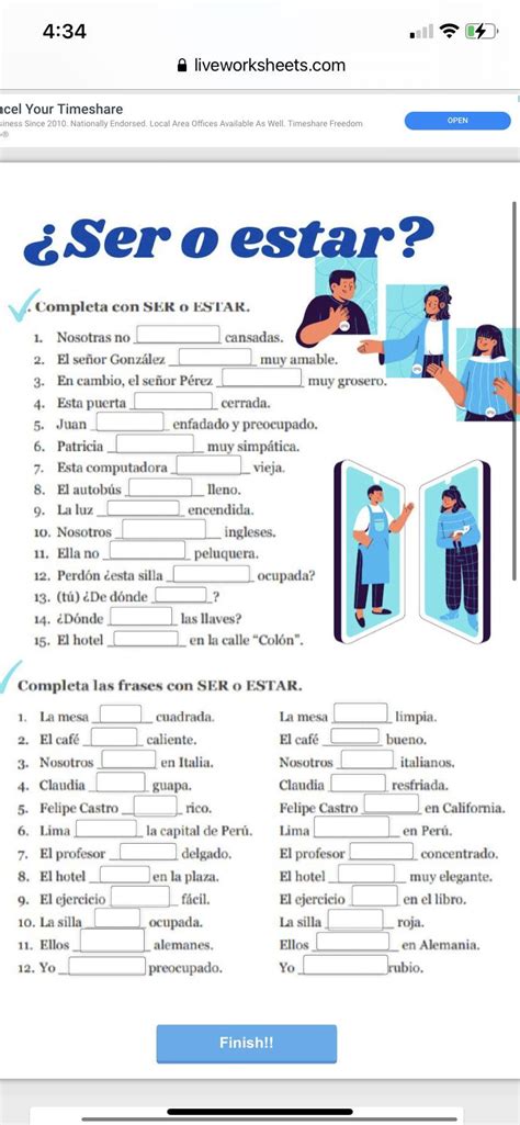 Ser Worksheet Answers Printable Word Searches