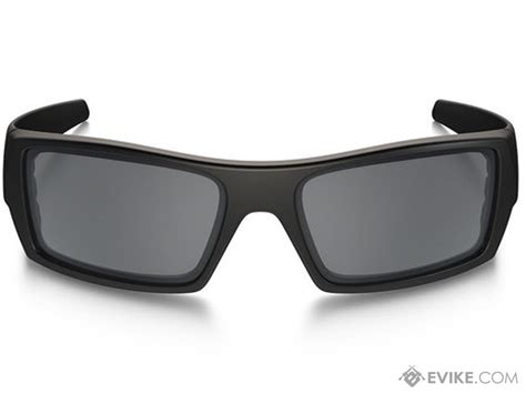 Oakley Gascan Sunglasses Color Matte Black Black Iridium Thin Red Line Tactical Gear