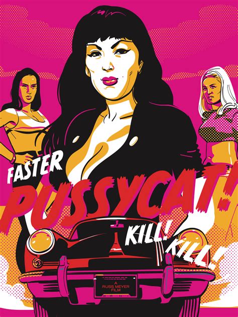 Faster Pussycat Kill Kill Tribute Poster On Behance