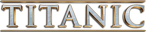 Titanic 1997 Logos — The Movie Database Tmdb