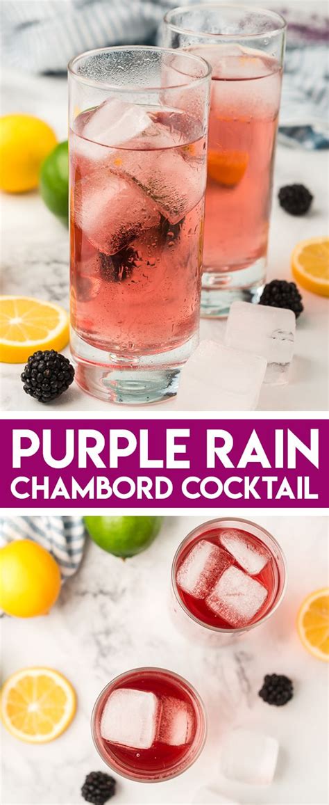This is a cocktail for any party. This Purple Rain Cocktail is a delicious mixed drink made ...