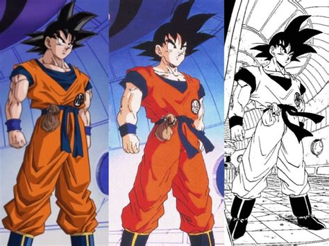 There was a time in dragon ball z when even the lowest ranking piccolo's fusion with kami sent him way above the levels of android 18 and 17 during the cell saga. Son Goku (Namek-Frieza Saga) comparison | Dragon ball art ...