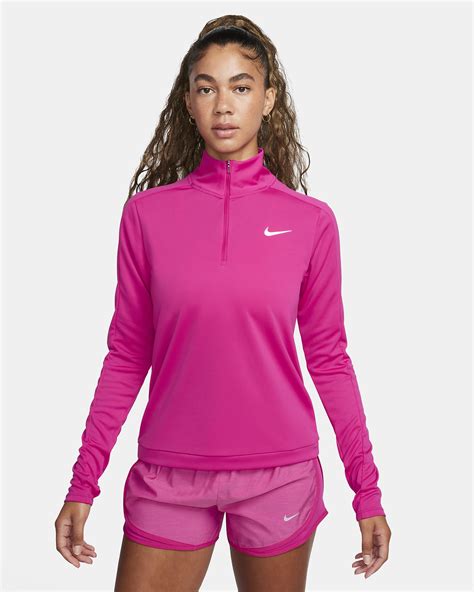 Nike Dri Fit Pacer Womens 14 Zip Sweatshirt Nike Au