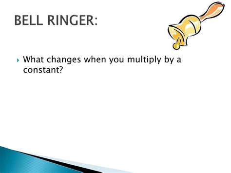 Ppt Bell Ringer Powerpoint Presentation Free Download Id4346461