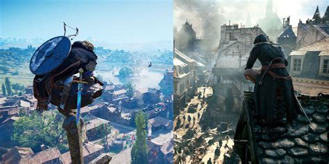 Comparing Assassin S Creed Valhalla The Siege Of Paris France To Ac Unity