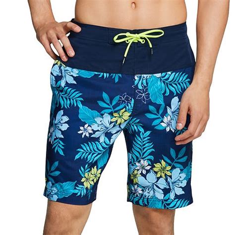 Mens Speedo Hawaiian Floral Bondi Swim Trunks