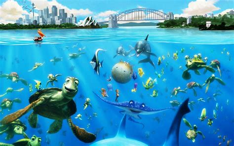 Free Download Finding Nemo 3d Cartoon Wallpapers Hd 1024x768 For Your