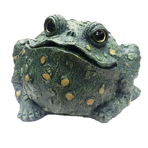 Toad Hollow 12 In Jumbo Toad Collectible Garden Frog Statue 99816