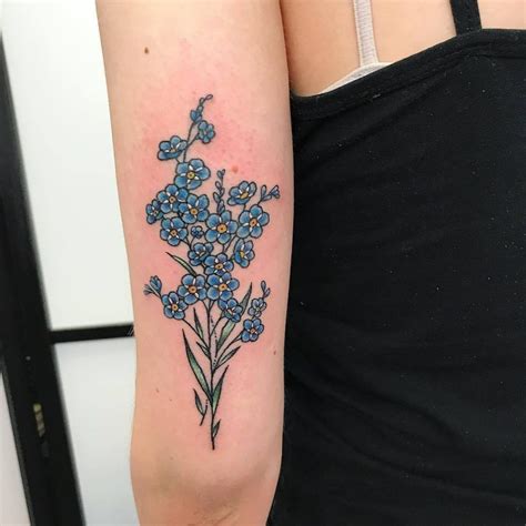 Forget Me Not Flowers Tattoo Best Flower Site