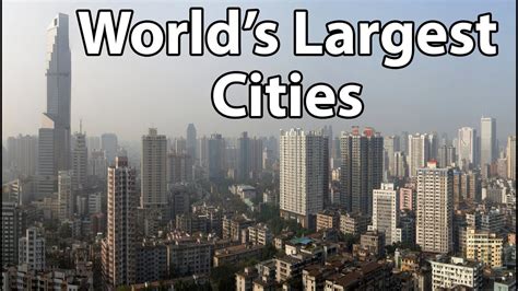 Top 5 Largest Cities In The World 2014 Youtube