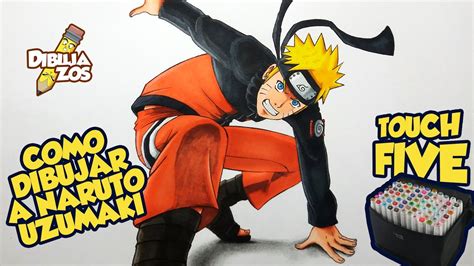 Como Dibujar A Naruto Uzumaki Naruto Shippuden Touch